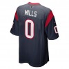Houston Texans Tröjor Davis Mills 0 Nike Navy 2021 NFL Draft - Herr
